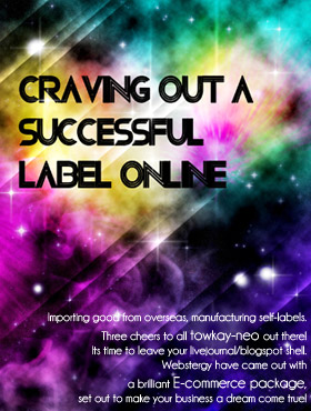 blogshop promotion poster